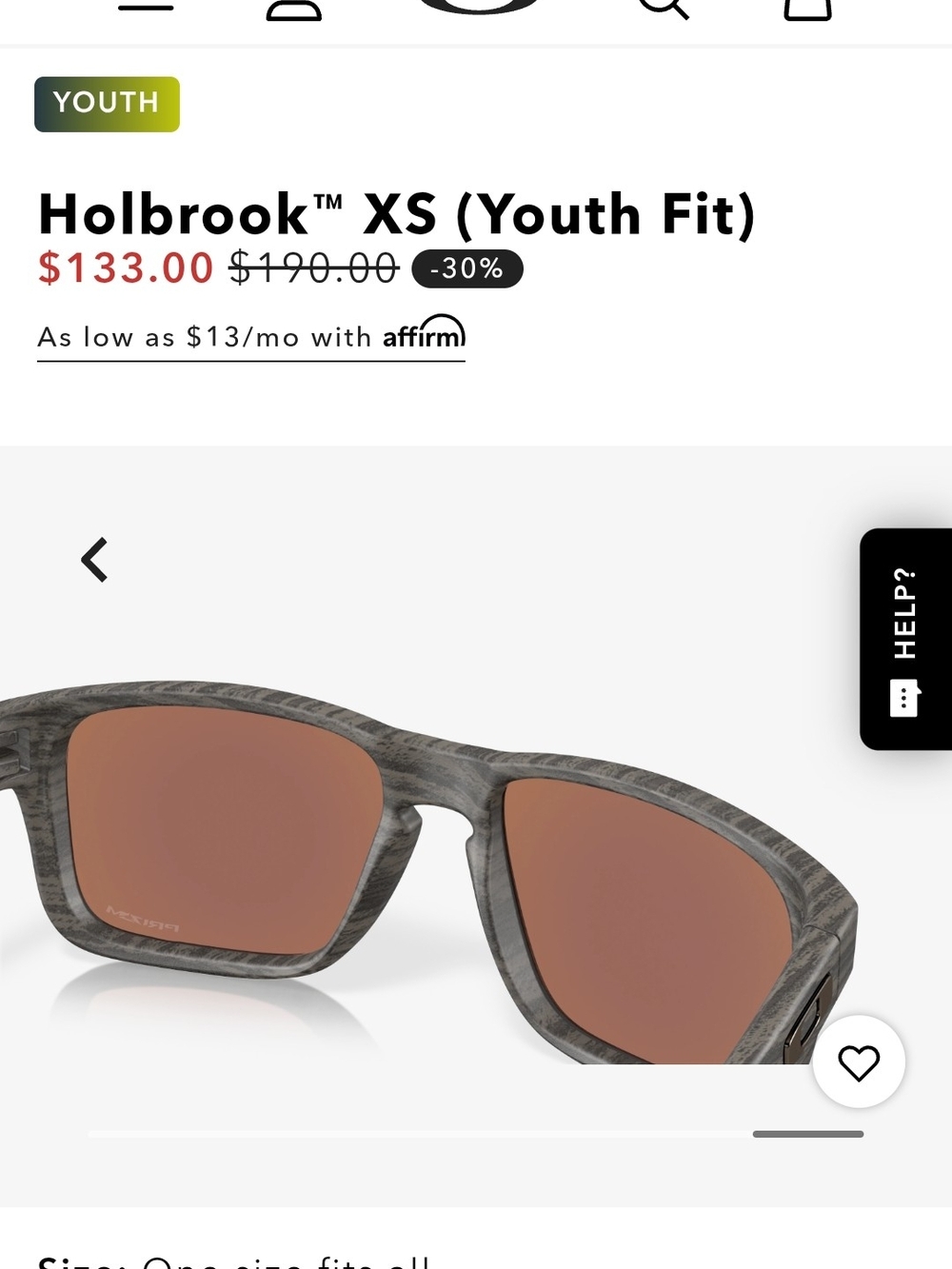 Oakley Holbrook XS Youth Fit Sunglasses - Picture 14 of 16